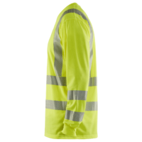 UV-skyddad långärmad varsel-T-shirt Varselgul M