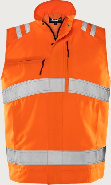 VÄST 5067 GREEN VARSEL KL 2 GPLU VARSELORANGE 5XL