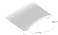 Nivålist N191 silv 15mmx200cm