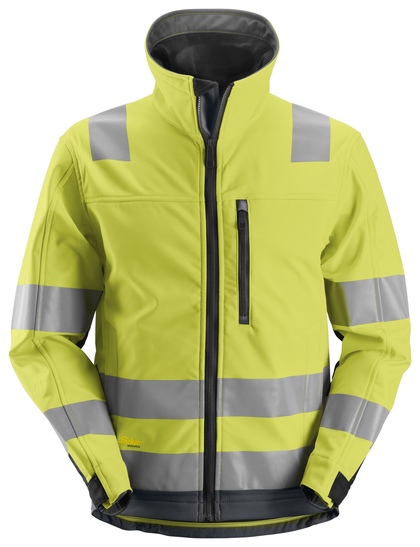 Jacka Softshell AW Kl3 Varselg ul Stl: XXXL