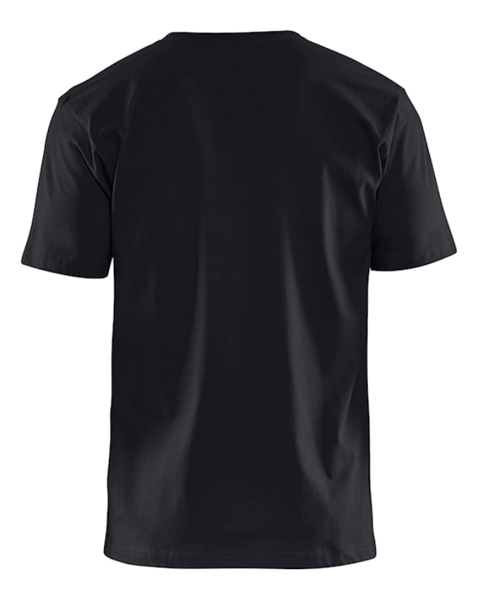 T-shirt Svart 6XL 100% cotton single jersey, 180