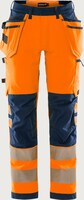 HANTVERKARBYXA 2644 GSTP KL 1 VARSELORANGE/MARINBLÅ STL C56