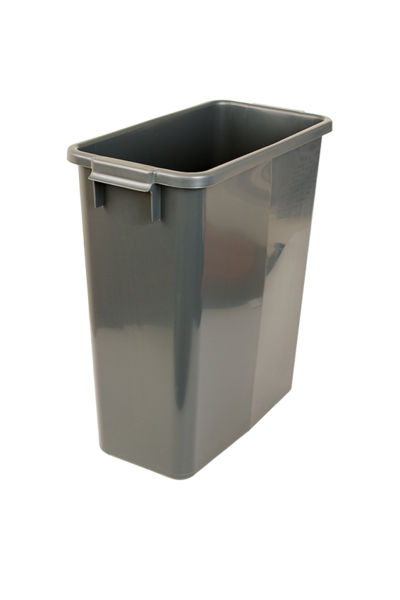 AVFALLSTUNNA 60 liter Antracit  590x560x280