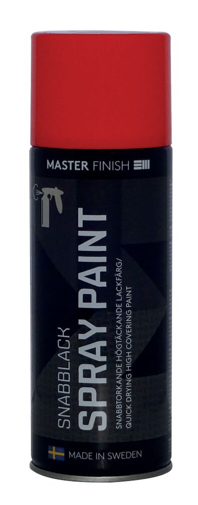 Sprayfärg röd blank 1006 400ml Master