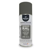 Industrial top coat Akryl RAL 7039 quartzgrå 400 ml
