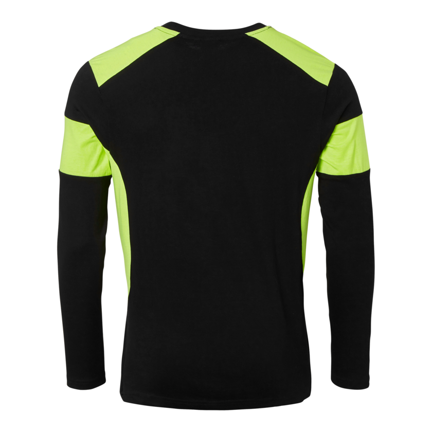 T-shirt 212  l.ä svart/gul XS