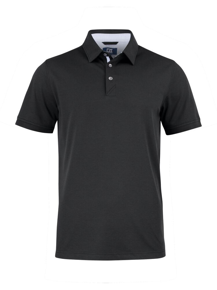Piké Premium Men svart S Advantage Polo
