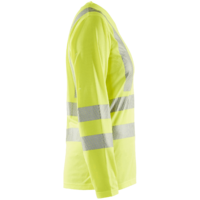 UV-skyddad långärmad varsel-t-shirt dam Varselgul S