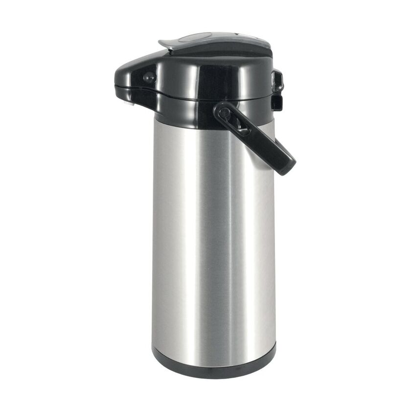 Pumptermos stålborstad 1.9L