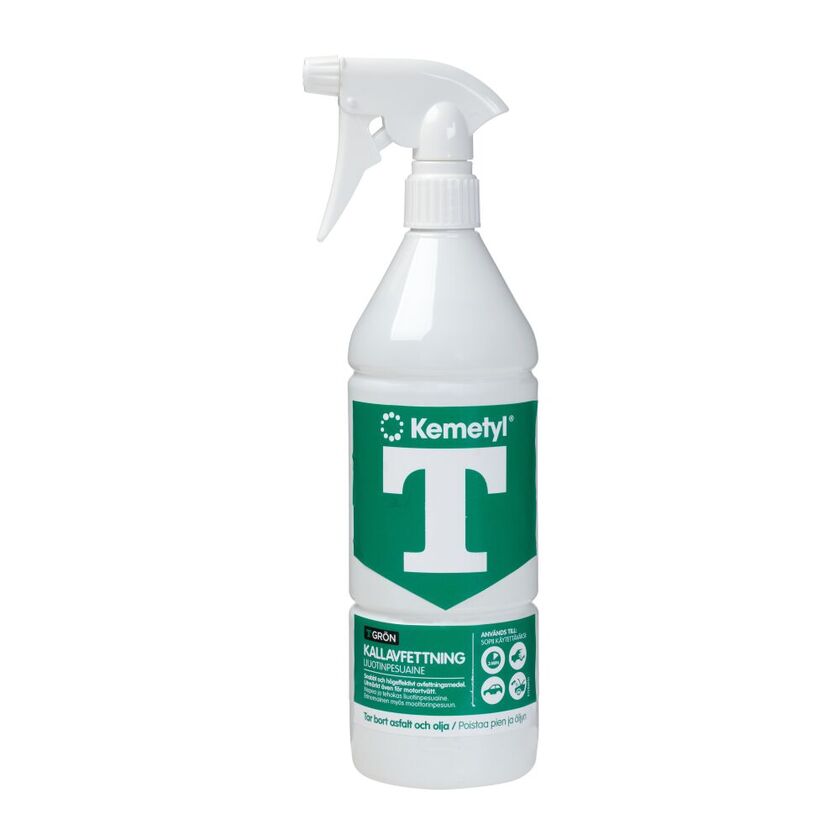 Avfettningsmedel T-grön 1L spray