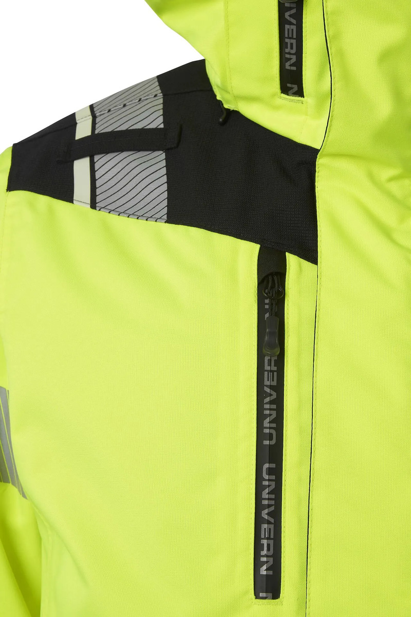 Vinterjacka Univern ProTec 2-in-1, kl2/3, gul/svart M
