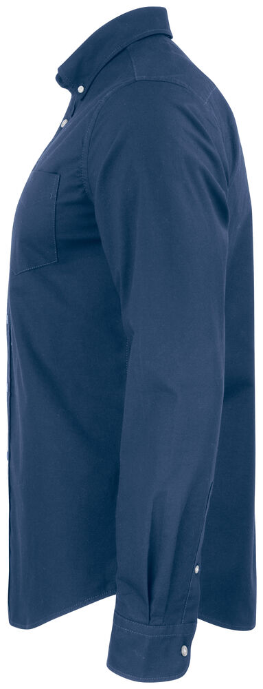 Hansville Shirt Men Blue Oxfor S