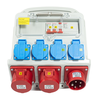 Byggplatscentral 16A IP44
