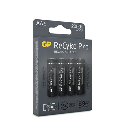 Batteri ReCyko Pro AA 2000mAh 4-pack