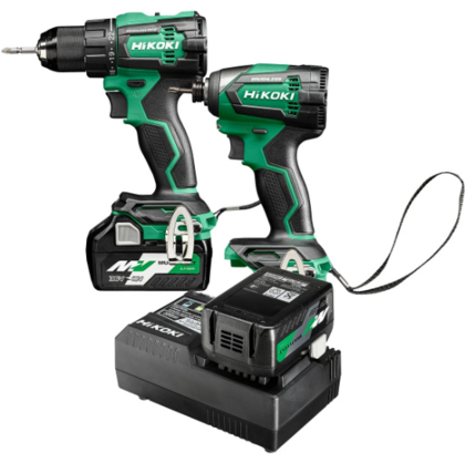 COMBO KIT KC18DE (DS/WH) HSC HIKOKI 18V 2XBSL36A18/UC18YSL3