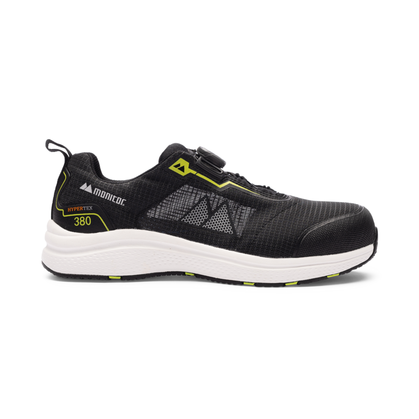 Skyddssandal Three 100 Eighty Black,36