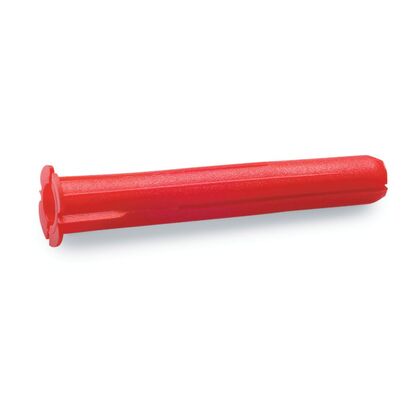 Plastplugg röd 5,5x40mm 100p Schneider