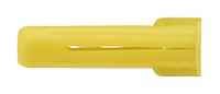 Plastplugg gul 5,5x22mm 100p VSB
