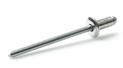 Popnit alu/stål 4,8x30mm kullrig öp. 100p ANS