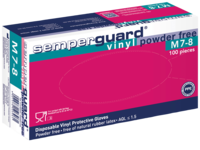 Korttidshandske L Vinyl 100p puderfri Semperguard