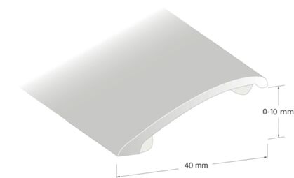 Nivålist N191 silv 15mmx200cm
