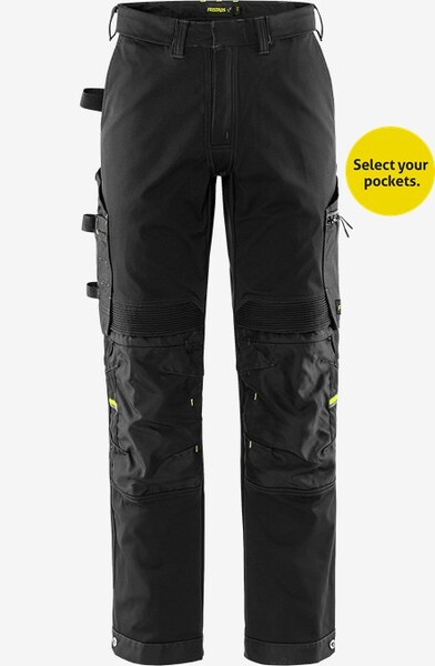 HANTVERKARBYXA 2800 GSTT SVART STL C154