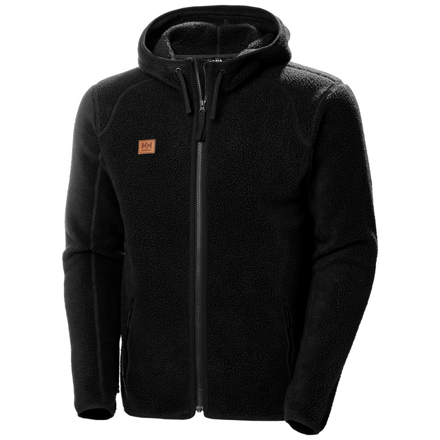 FIBERPÄLSHOODIE HERITAGE SVART 4XL