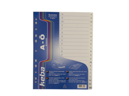 Register Business 0,18 mm PP T ransparent A4