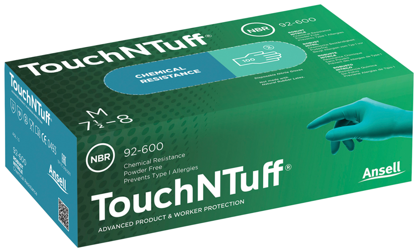 HANDSKE TOUCH & TUFF 92-600 NITRIL 9