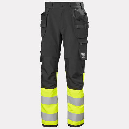 HANTVERKSBYXA 77427 ALNA 4X KL1 HIVIS GUL C44