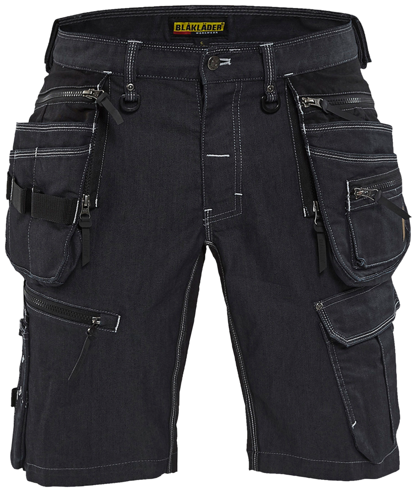 X1900 Craftsman Shorts Svart C 55% cotton, 30% polyester, 15%