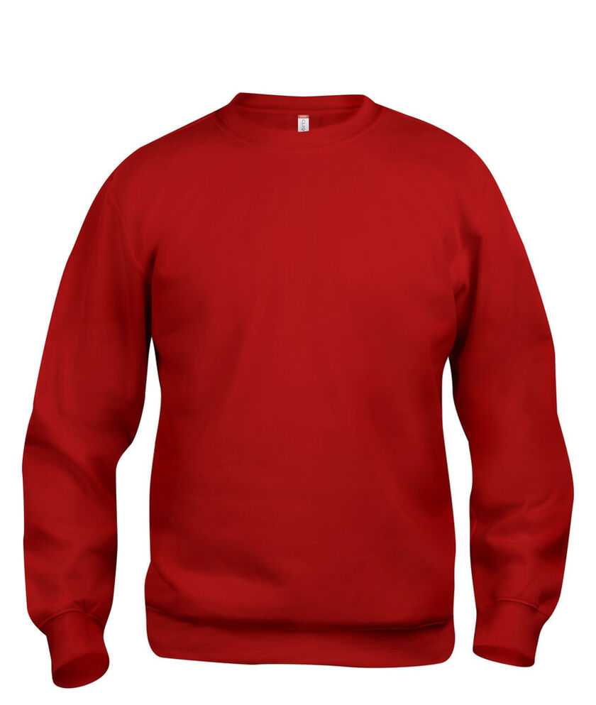 Basic Roundneck Röd S