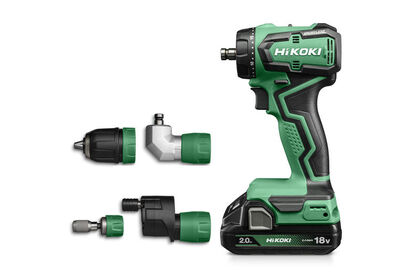 BORRSKRUVDRAG DS18DDQ 2AH SET HIKOKI 18V 2X2AH/LADD/4XCHUCK