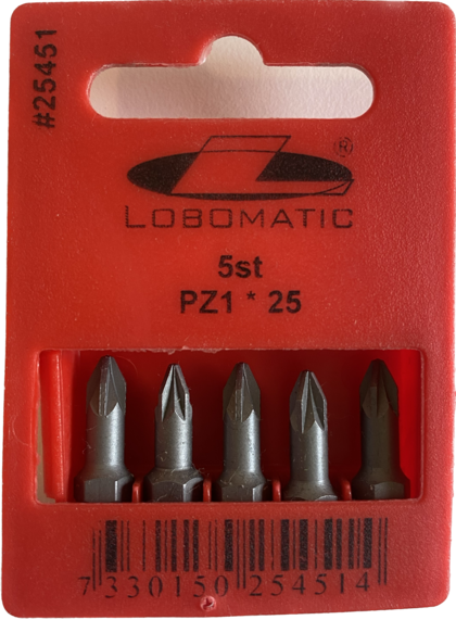 5-pack Bits PZ1 25