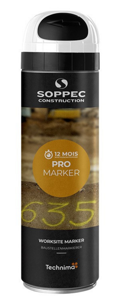 Markeringsfärg vit 500ml