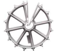 DISTANSHJUL RHD 20 MM Ø 4-12 M M TYP B