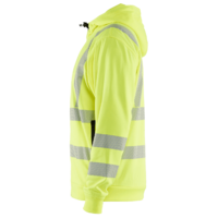 Huvtröja Varsel Full-zip Varselgul XXXL