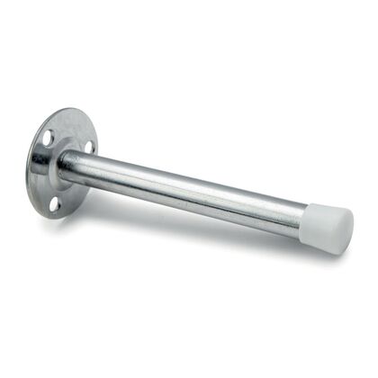 Dörrstoppare krom 130mm Bårebo