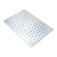 Hålplatta HP 200x300x2,0mm Fast