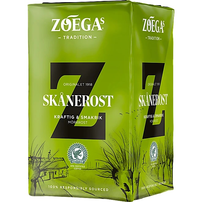 KAFFE ZOEGAS SKÅNEROST 450G