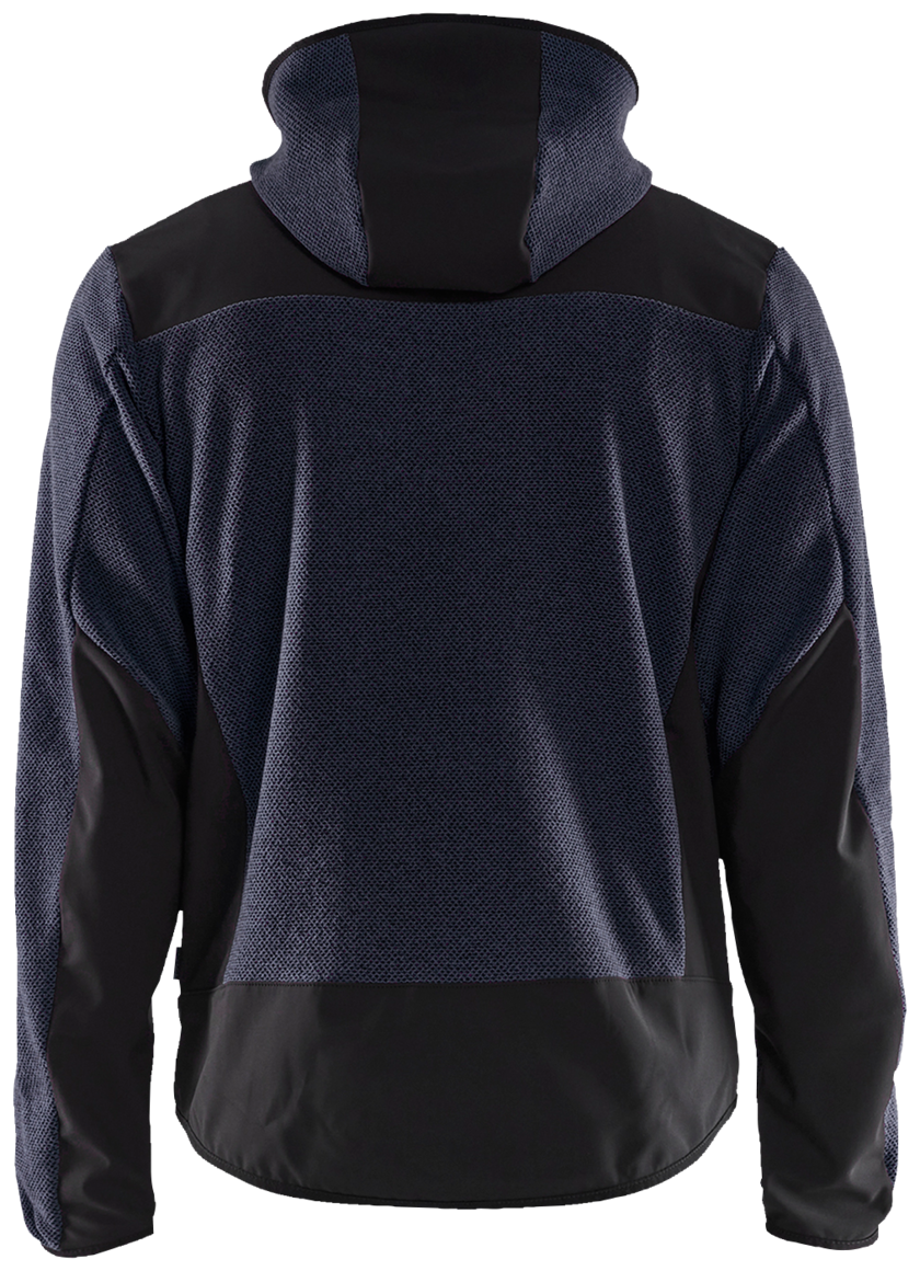 JACKA STICKAD 59402536 4XL MARIN/SVART