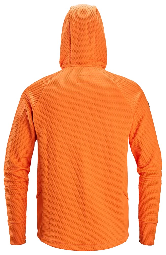 HOODIE HELZIP FW ORANGE XS