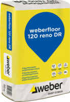 Avjämningsmassa FLOOR 120 RENO 20KG