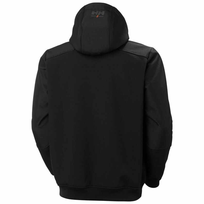 VINTERJACKA 74291 OXFORD SOFTSHELL SVART XS