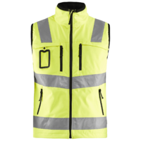 Hi-Vis Softshellväst Varselgul M
