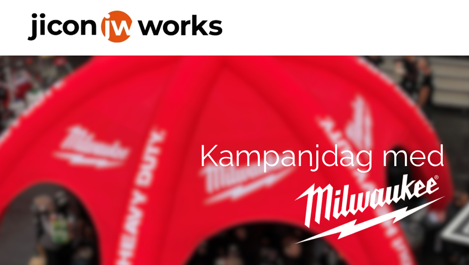 Kampanjdag med Milwaukee i Malmö