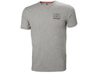T-SHIRT KENSINGTON GRÅ MEL L