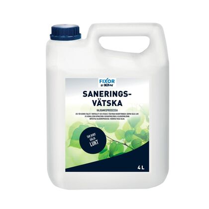 SANERINGSVÄTSKA 4L NITOR