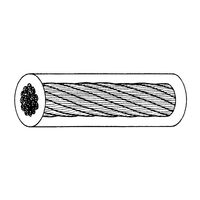 STÅLLINA 3/5 MM PVC GALV 100M