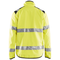 Varseljacka Softshell Varselgul/Svart XXL